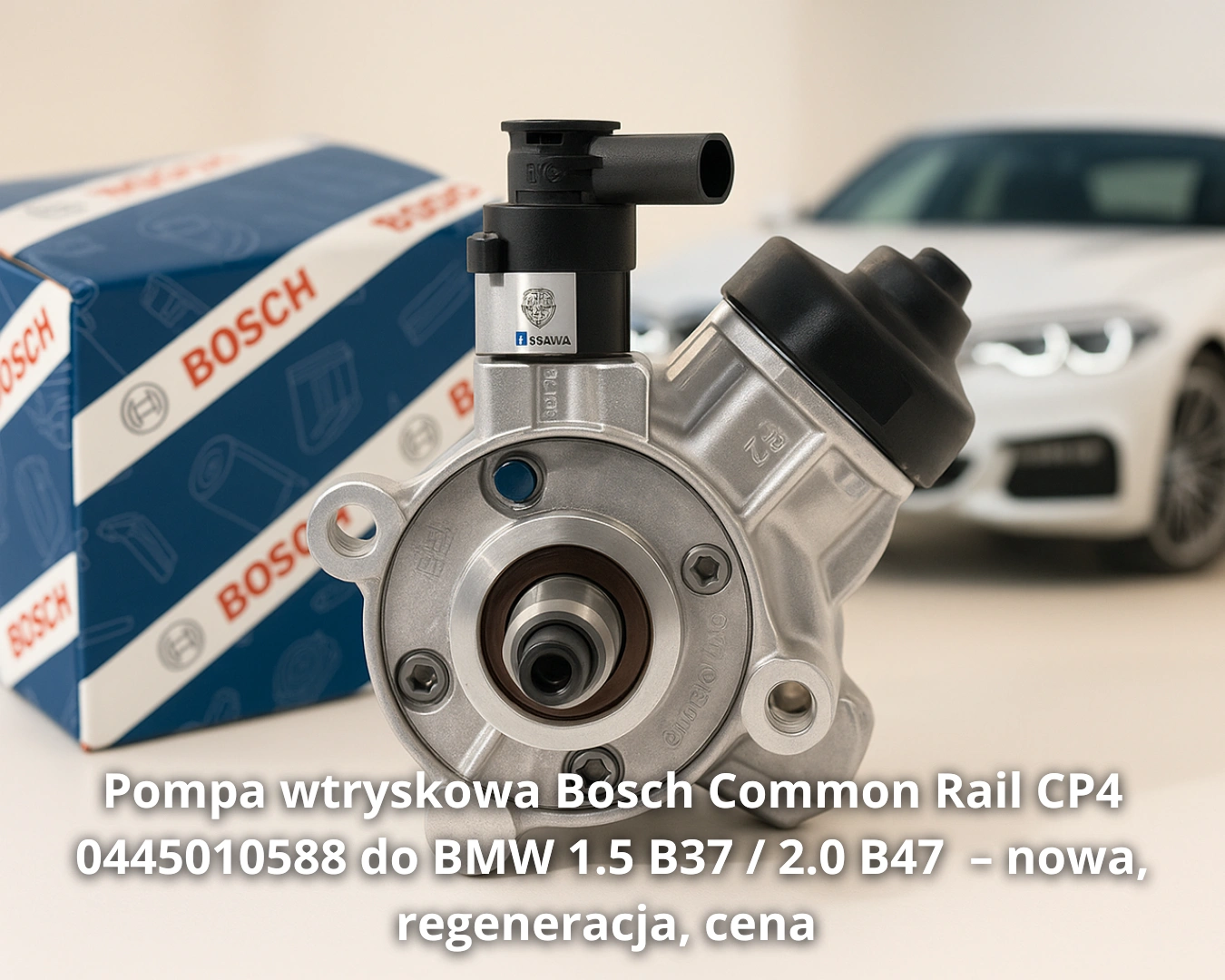 Pompa wtryskowa Bosch Common Rail CP4 0445010588 do BMW 1.5 B37 / 2.0 B47– nowa, regeneracja, cena 