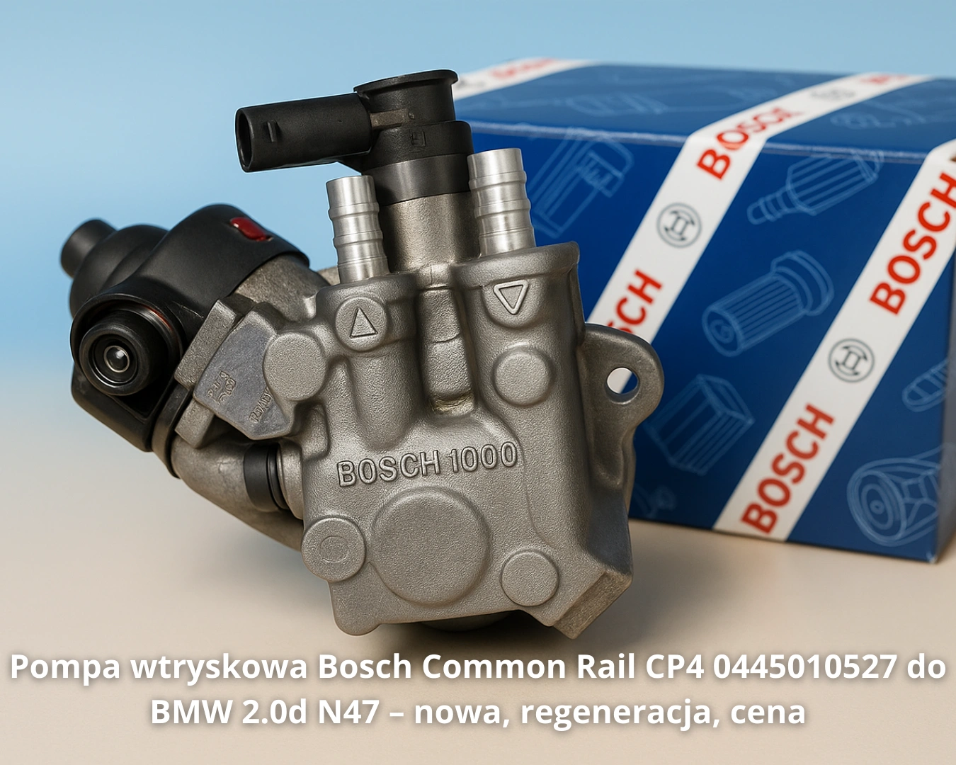 Pompa wtryskowa Bosch Common Rail CP4 0445010527 do BMW 2.0d N47 Pompa wtryskowa Bosch Common Rail CP4 0445010527 do BMW 2.0d N47 – nowa, regeneracja, cena