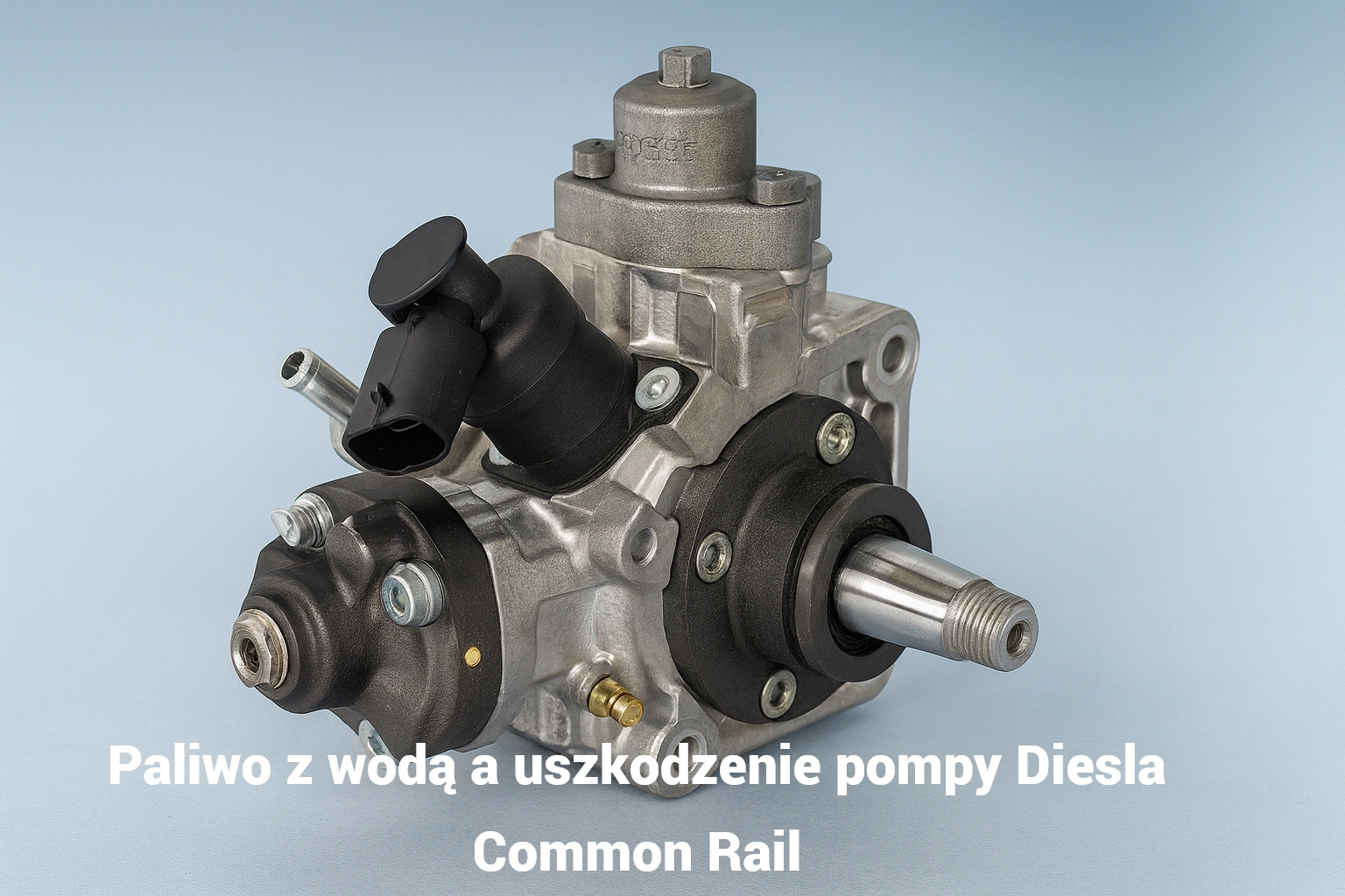 Paliwo z wodą a uszkodzenie pompy Diesla CR Paliwo z wodą a uszkodzenie pompy Diesla Common Rail