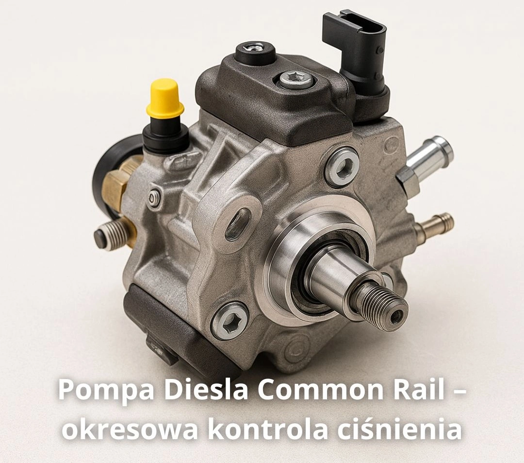 Pompa Diesla Common Rail – okresowa kontrola ciśnienia