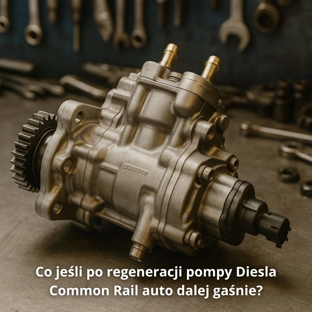 Co jeśli po regeneracji pompy Diesla CR auto dalej gaśnie? Co jeśli po regeneracji pompy Diesla Common Rail auto dalej gaśnie?