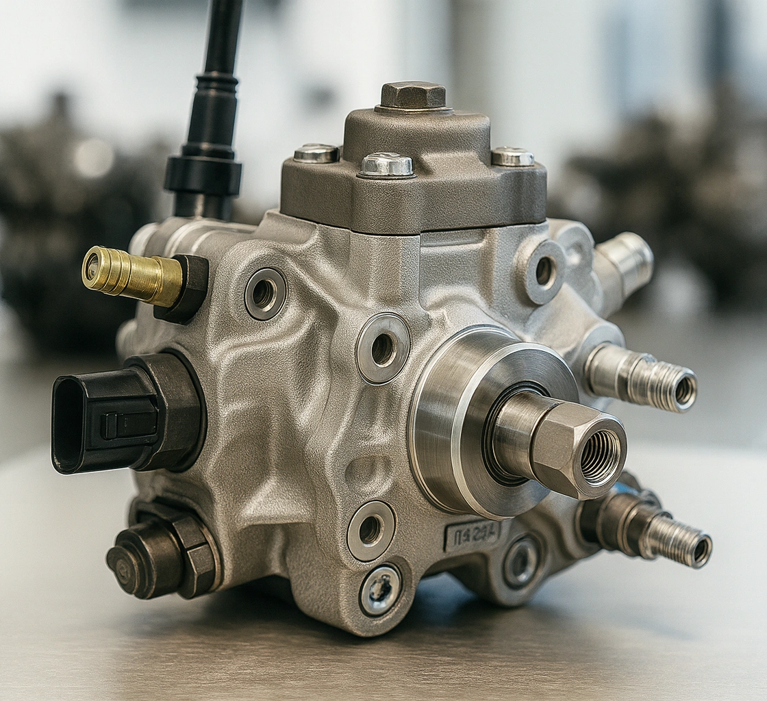 Diagnostyka różnicy między pompą Diesla Common Rail a wtryskami