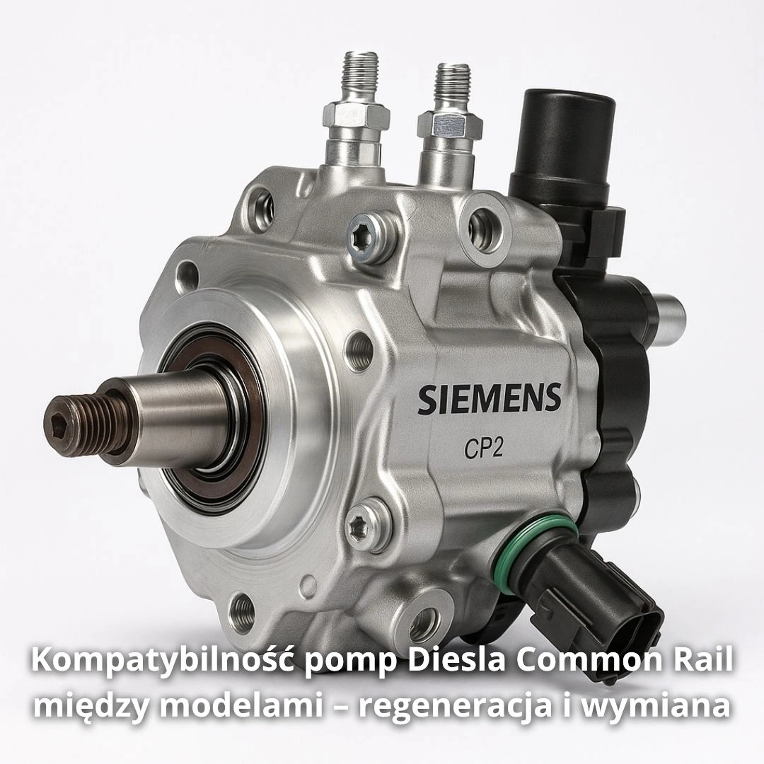 Kompatybilność pomp Diesla Common Rail między modelami Kompatybilność pomp Diesla Common Rail między modelami – regeneracja i wymiana