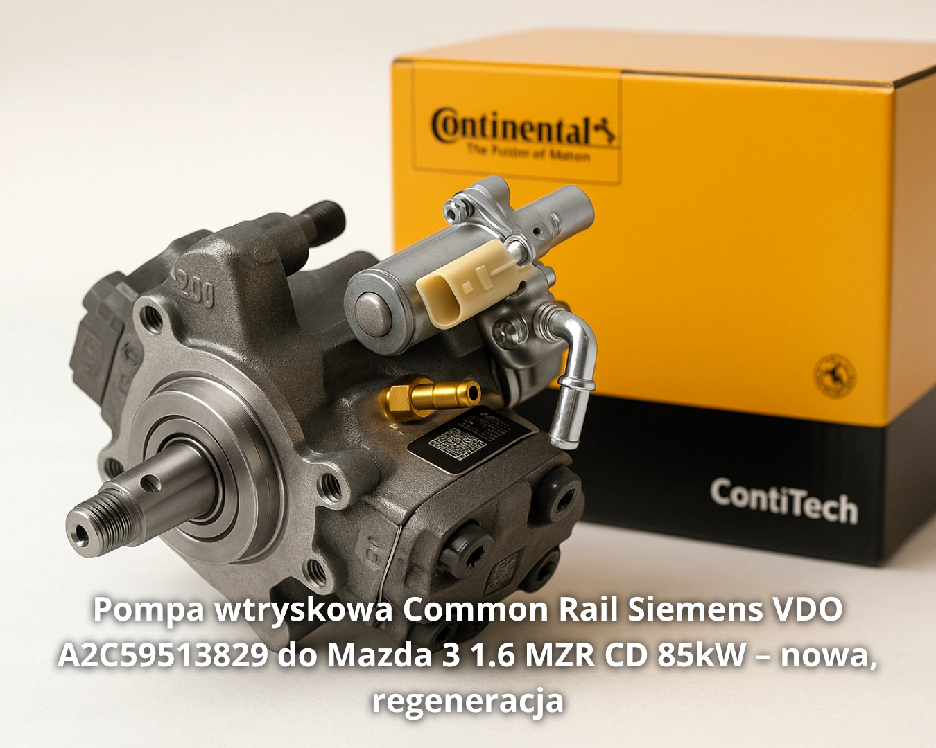 Pompa wtryskowa Common Rail Siemens VDO A2C59513829 do Mazda 3 1.6 MZR CD 85kW – nowa, regeneracja