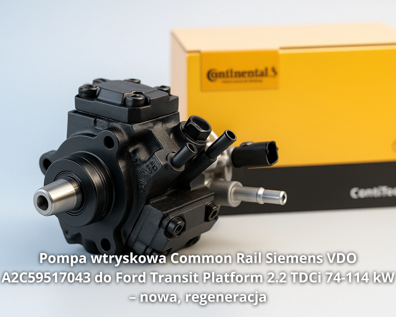 Pompa wtryskowa Common Rail Siemens VDO A2C59517043 do Ford Transit Platform 2.2 TDCi 74-114 kW – nowa, regeneracja