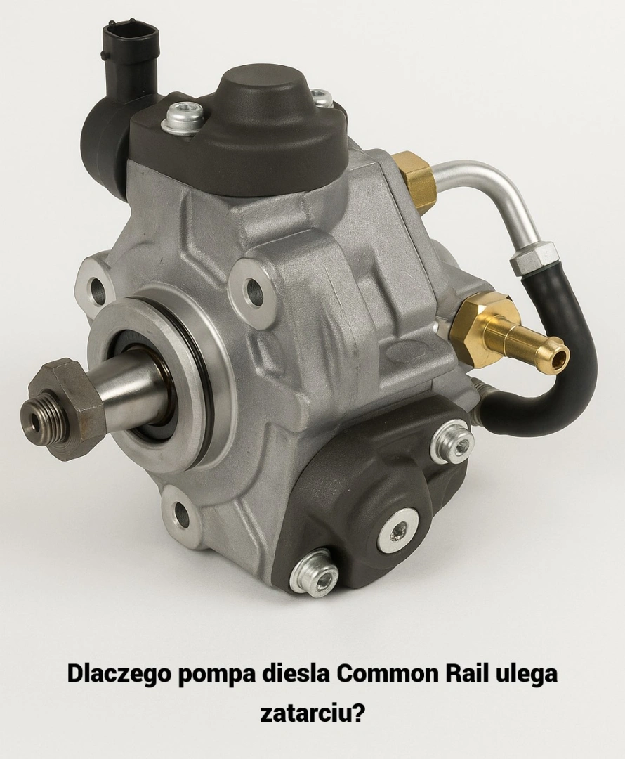 Dlaczego pompa diesla CR ulega zatarciu? Dlaczego pompa diesla Common Rail ulega zatarciu?