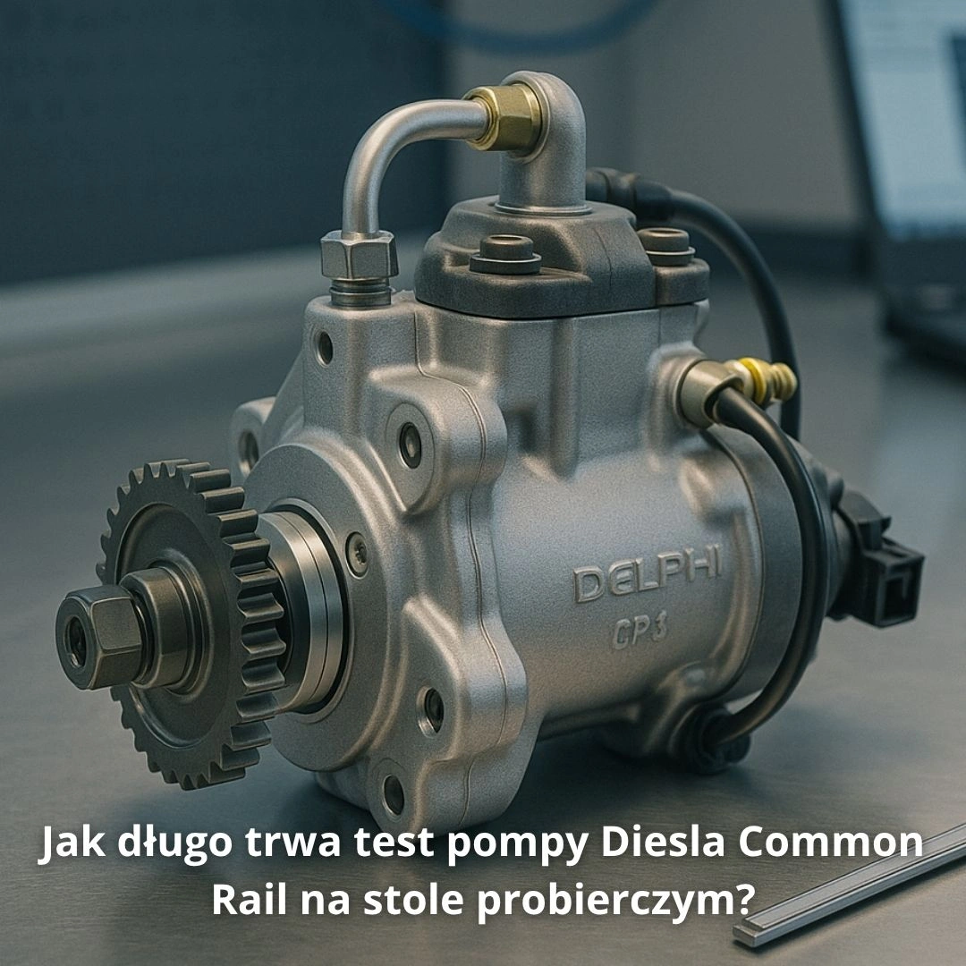 Jak długo trwa test pompy Diesla Common Rail? Jak długo trwa test pompy Diesla Common Rail na stole probierczym?