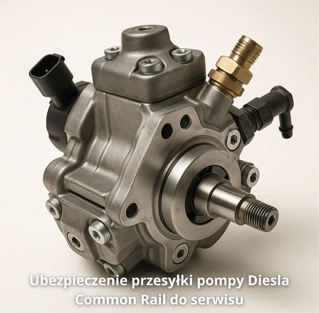 Ubezpieczenie przesyłki pompy Ubezpieczenie przesyłki pompy Diesla Common Rail do serwisu