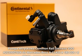 Pompa wtryskowa Common Rail Siemens VDO A2C59507608 do Mercedes-Benz A-CLASS A 180 CDI / d 80kW – nowa, regeneracja