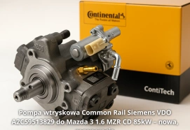 Pompa wtryskowa Common Rail Siemens VDO A2C59513829 do Mazda 3 1.6 MZR CD 85kW – nowa, regeneracja