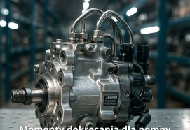 Momenty dokręcania dla pompy Diesla Common Rail – serwis
