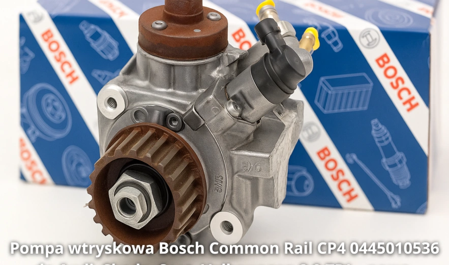 Pompa wtryskowa Bosch Common Rail CP4 0445010536 do Audi, Skoda, Seat, Volkswagen 2.0 TDI – nowa, regeneracja, cena