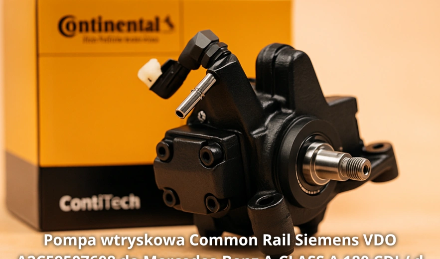 Pompa wtryskowa Common Rail Siemens VDO A2C59507608 do Mercedes-Benz A-CLASS A 180 CDI / d 80kW – nowa, regeneracja