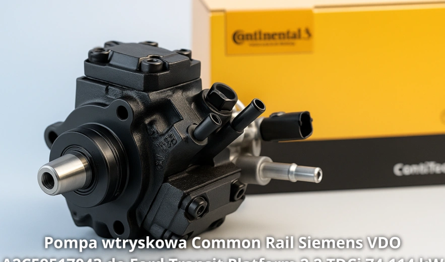 Pompa wtryskowa Common Rail Siemens VDO A2C59517043 do Ford Transit Platform 2.2 TDCi 74-114 kW – nowa, regeneracja