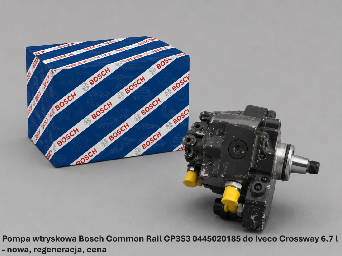 Pompa wtryskowa Bosch Common Rail CP3S3 0445020185 do Iveco Crossway 6.7 l - nowa, regeneracja, cena