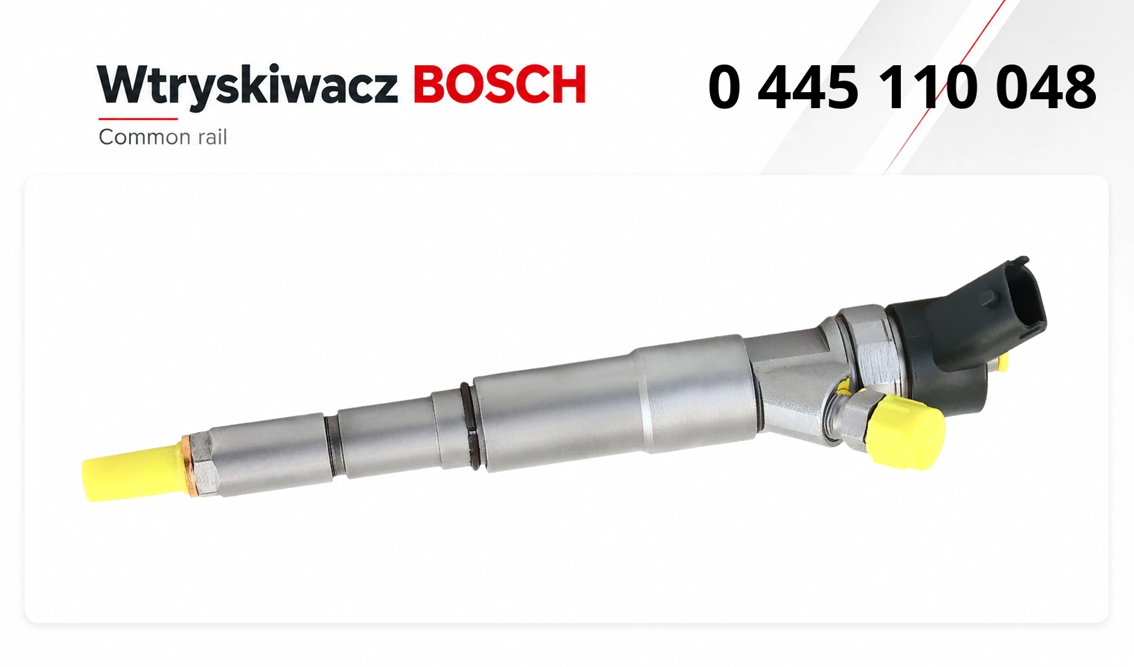 Nowy lub zregenerowany wtryskiwacz Bosch do BMW 525d E39.