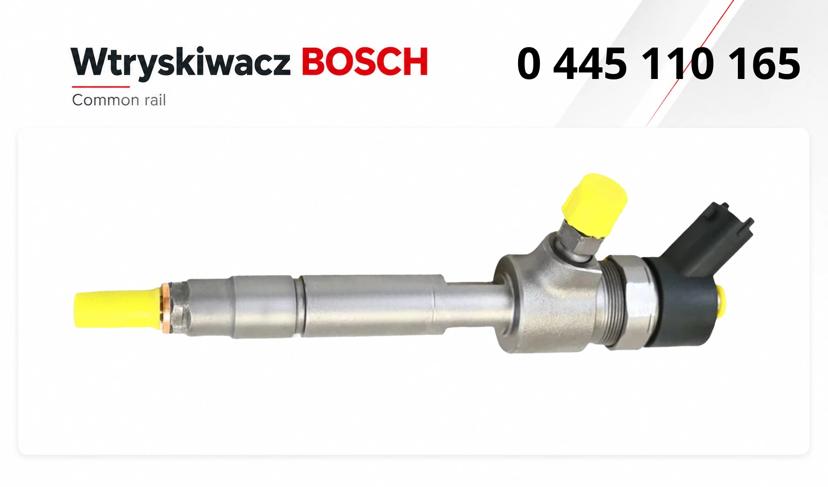Nowy lub zregenerowany wtryskiwacz Bosch do wybranych silników 1.9 CDTI.