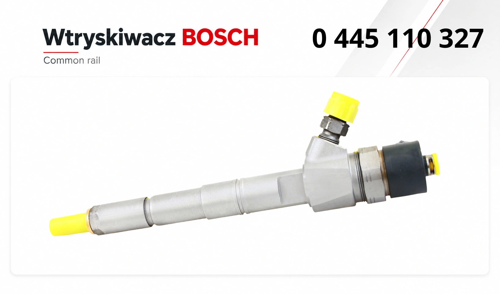 Wtryskiwacz Bosch przeznaczony do wybranych silników 2.0 CDTI, TiD4 i VCDi.