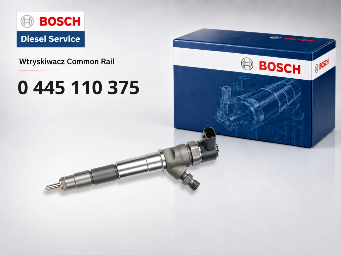 Wtryskiwacz Bosch 0445110375 jako wariant sprzedażowy