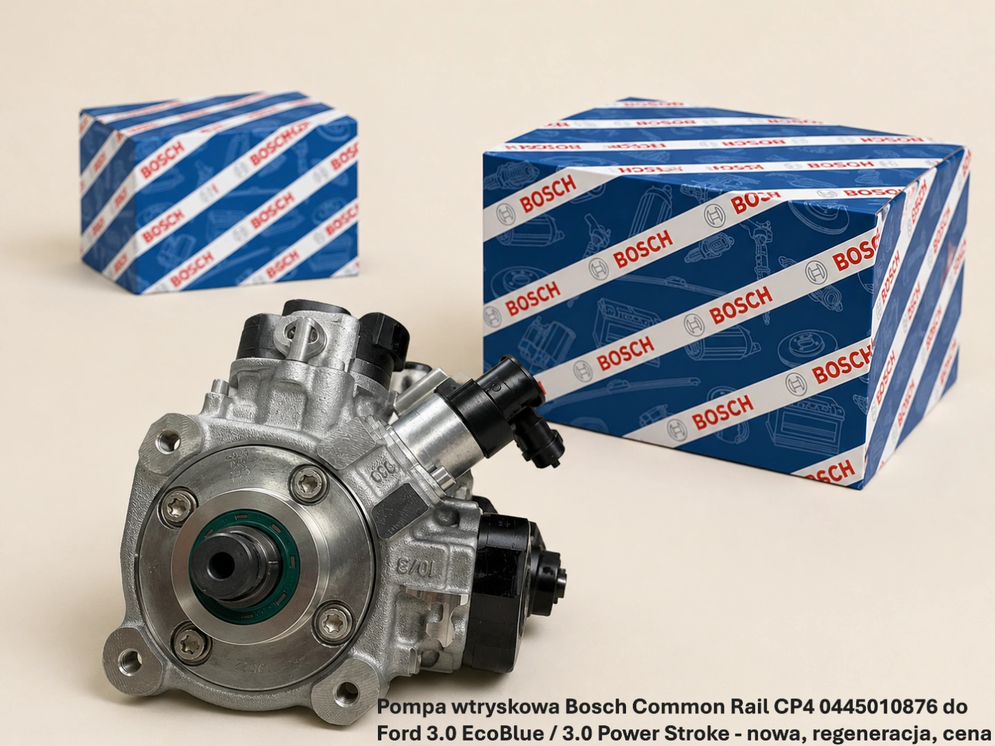 Pompa wtryskowa Bosch Common Rail CP4 0445010876 do Ford 3.0 EcoBlue / 3.0 Po-wer Stroke 