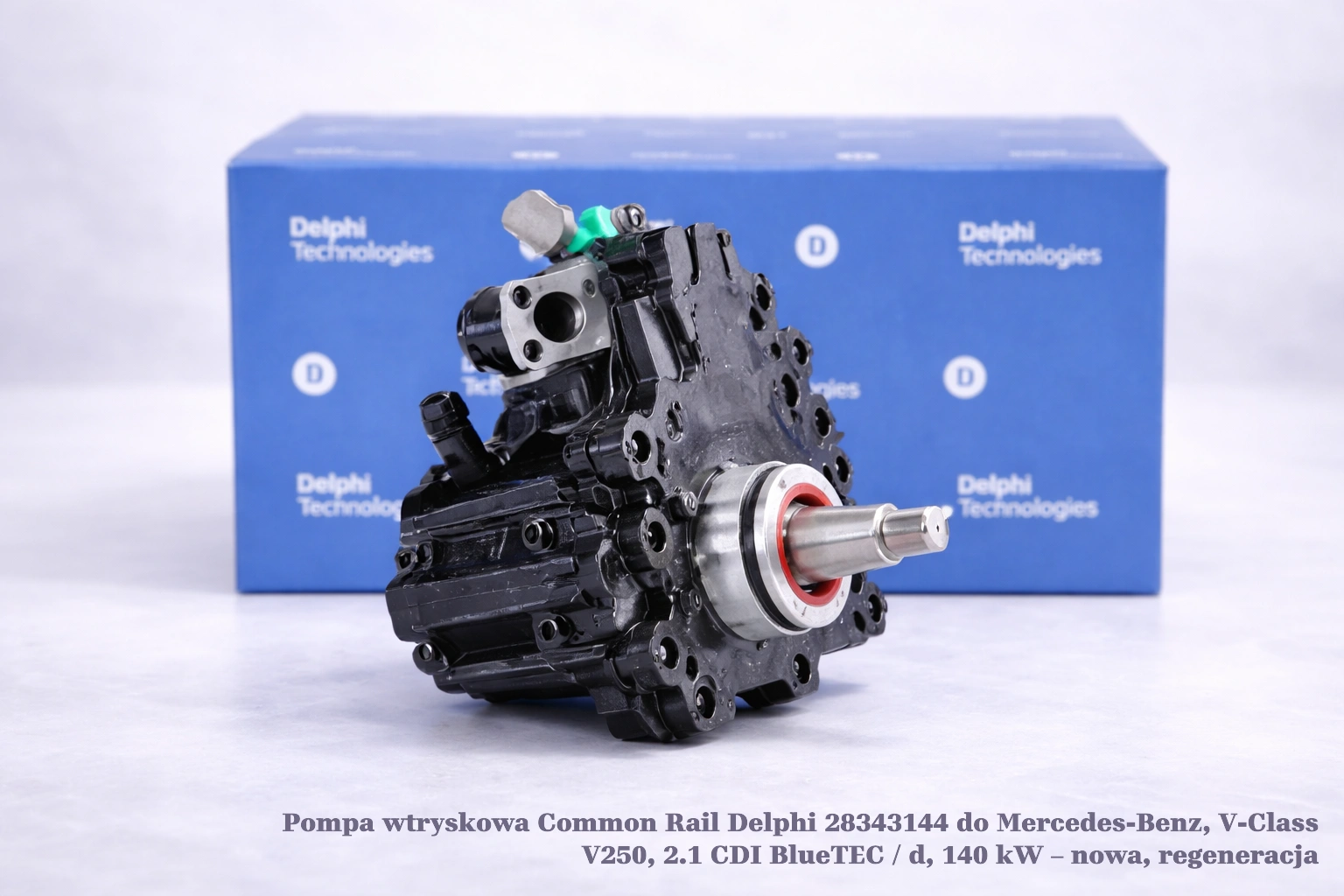 Pompa wtryskowa Common Rail Delphi 28343144 do Mercedes-Benz, V-Class V250, 2.1 CDI BlueTEC / d, 140 kW – nowa, regeneracja