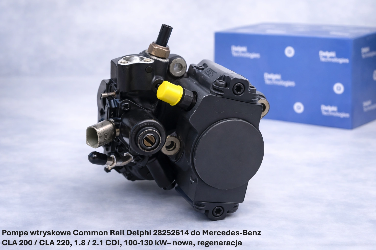 Pompa wtryskowa Common Rail Delphi 28252614 do Mercedes-Benz CLA 200 / CLA 220, 1.8 / 2.1 CDI, 100-130 kW– nowa, regeneracja