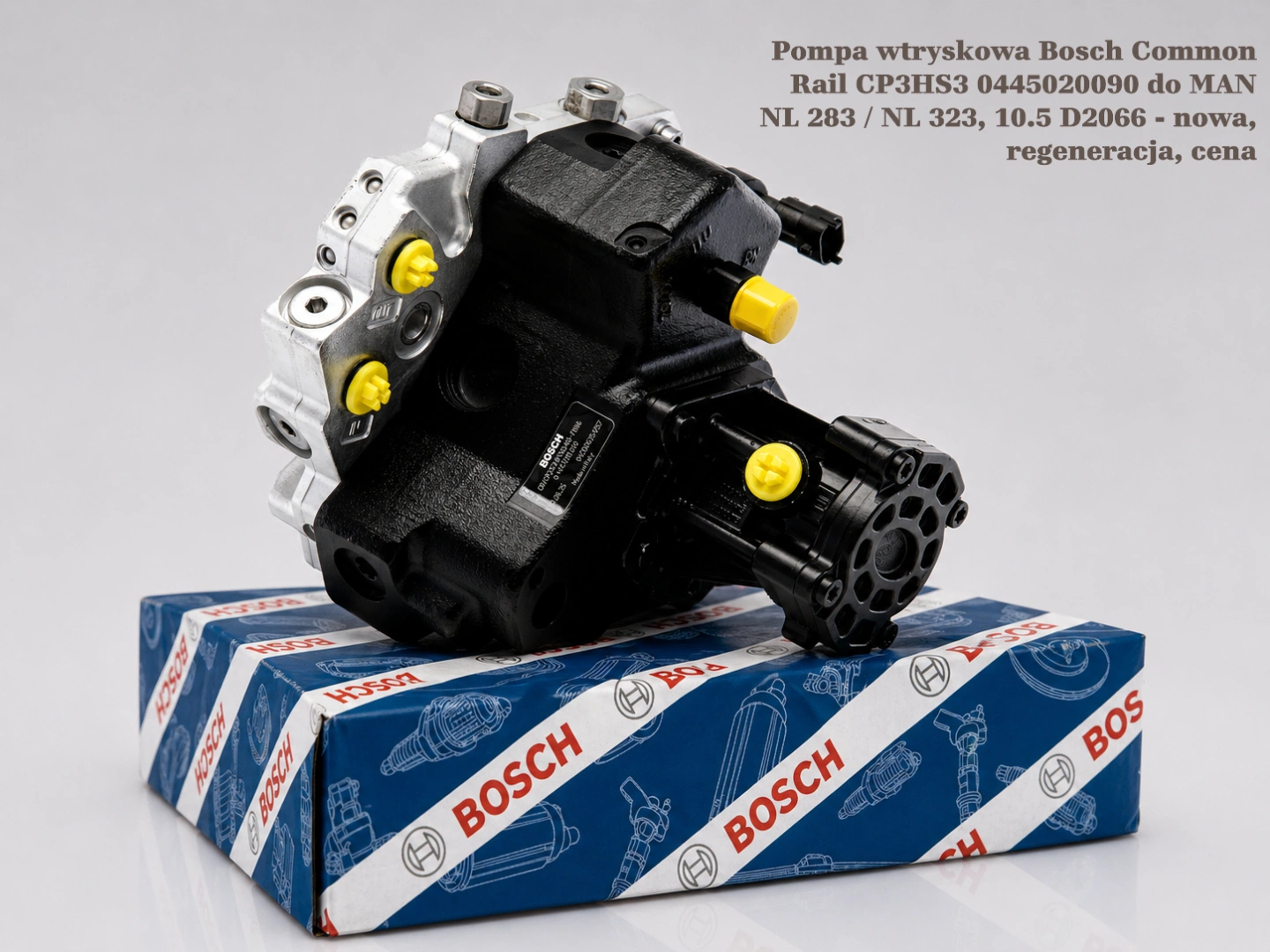 Pompa wtryskowa Bosch Common Rail CP3HS3 0445020090 do MAN NL 283 / NL 323, 10.5 D2066 - nowa, regeneracja, cena