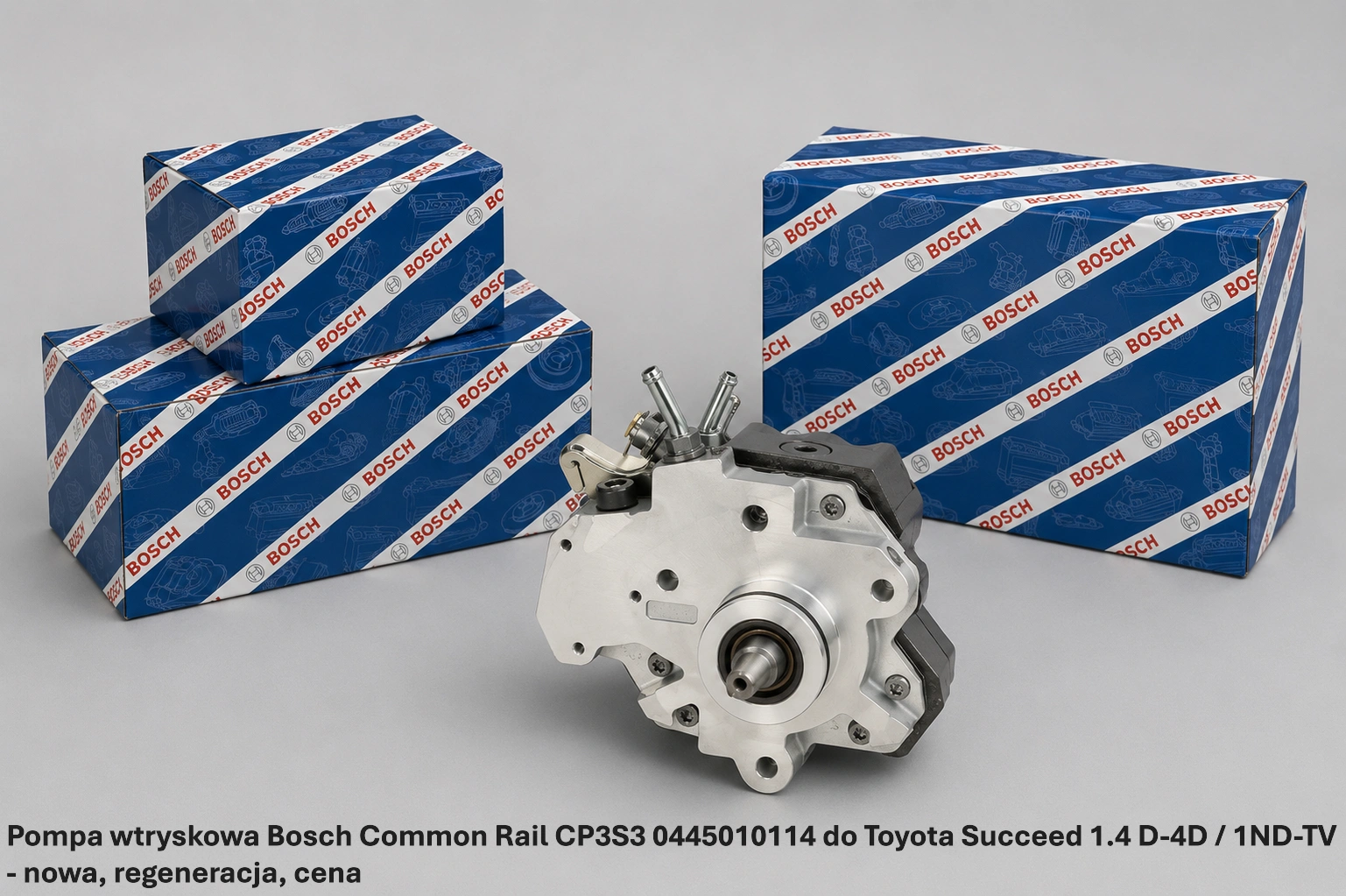 Pompa wtryskowa Bosch Common Rail CP3S3 0445010114 do Toyota Succeed 1.4 D-4D / 1ND-TV - nowa, regeneracja, cena