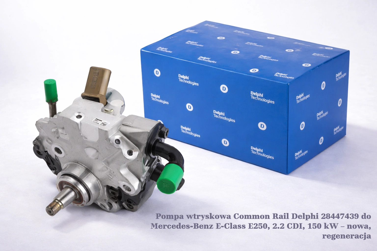 Pompa wtryskowa Common Rail Delphi 28447439 do Mercedes-Benz E-Class E250, 2.2 CDI, 150 kW – nowa, regeneracja