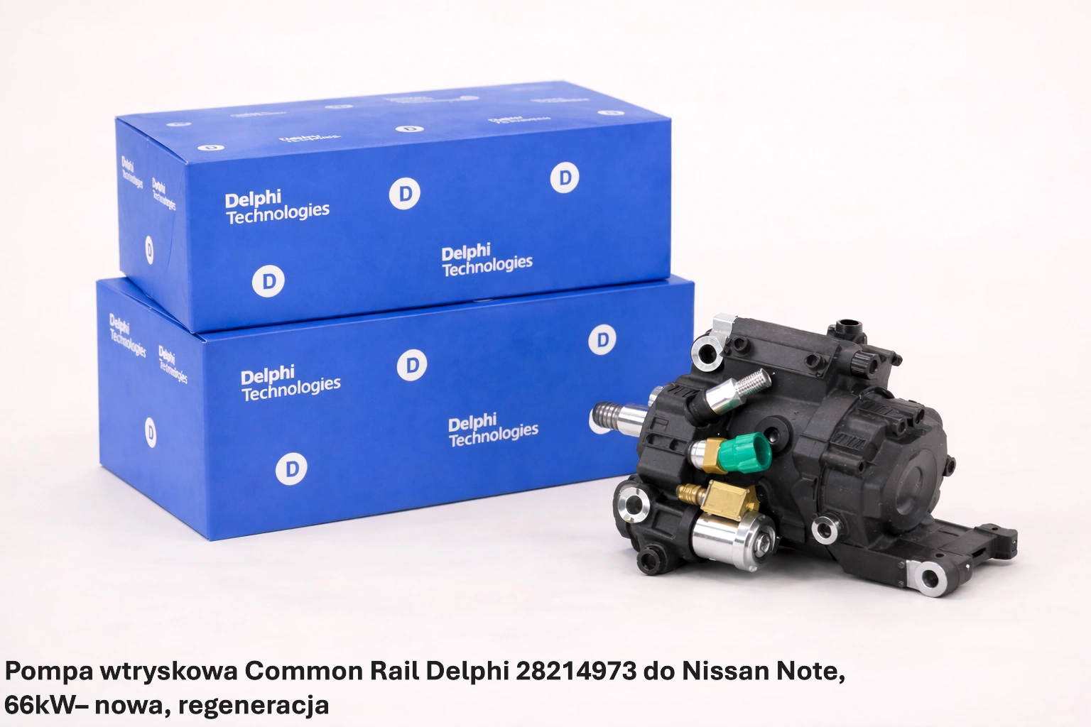 Pompa wtryskowa Common Rail Delphi 28214973 do Nissan Note, 66kW– nowa, regeneracja