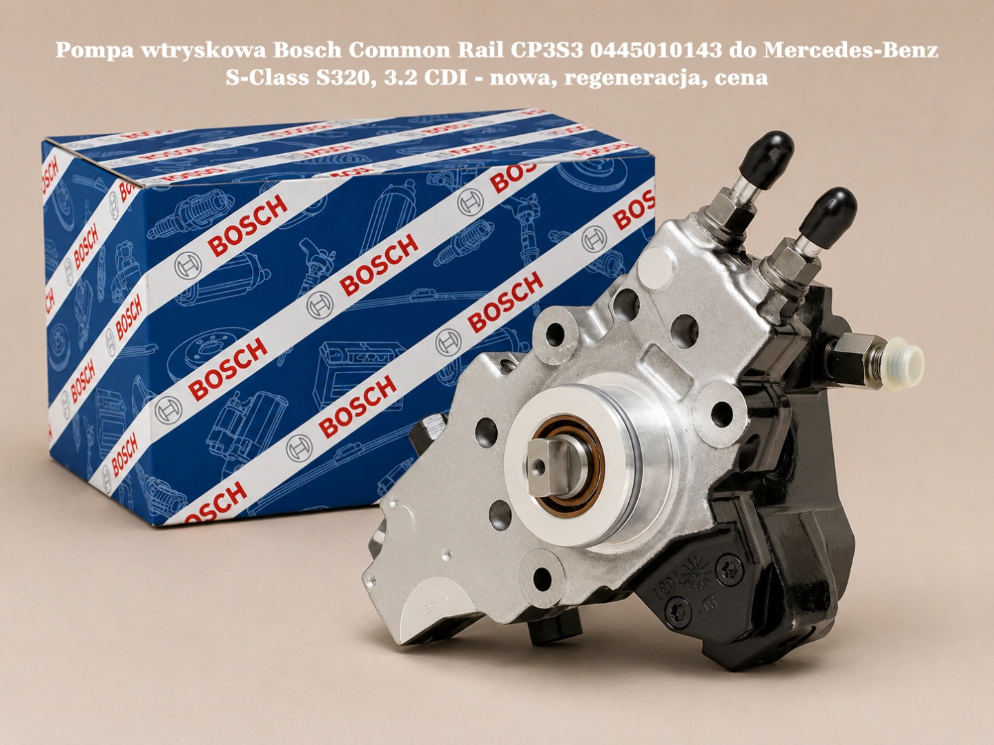 Pompa wtryskowa Bosch Common Rail CP3S3 0445010143 do Mercedes-Benz S-Class S320, 3.2 CDI 