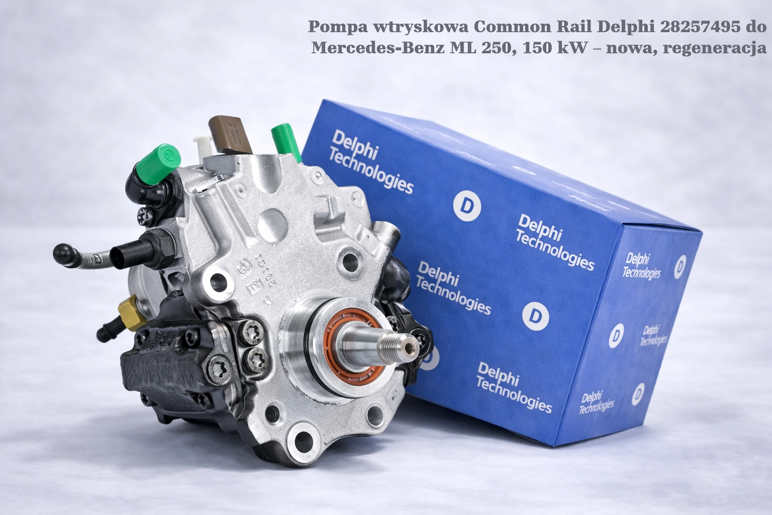 Pompa wtryskowa Common Rail Delphi 28257495 do Mercedes-Benz ML 250, 150 kW – nowa, regeneracja
