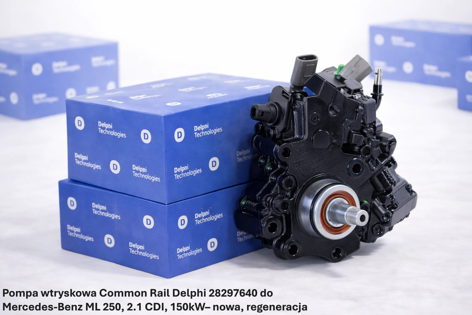 Pompa wtryskowa Common Rail Delphi 28297640 do Mercedes-Benz ML 250, 2.1 CDI, 150kW– nowa, regeneracja