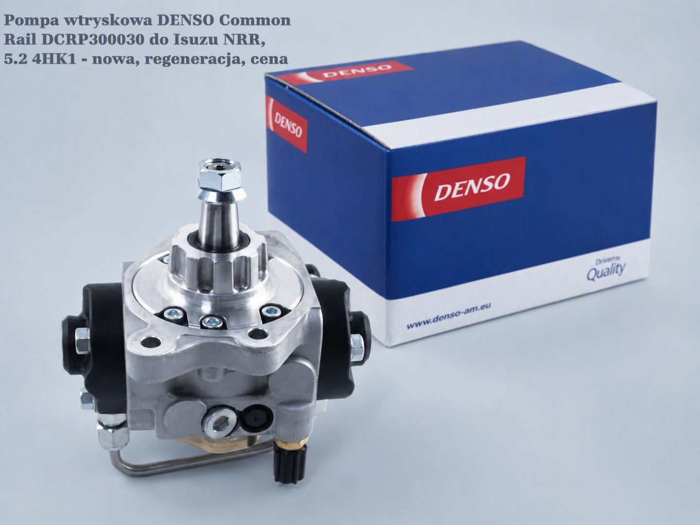 Pompa wtryskowa DENSO Common Rail DCRP300030 do Isuzu NRR, 5.2 4HK1 - nowa, regeneracja, cena