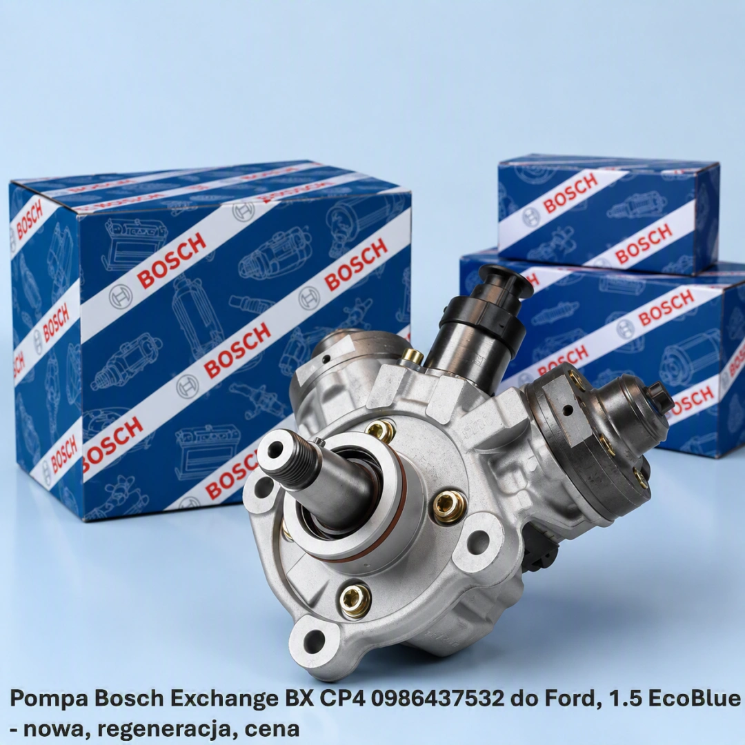 Pompa Bosch Exchange BX CP4 0986437532 do Ford, 1.5 EcoBlue - nowa, regeneracja, cena