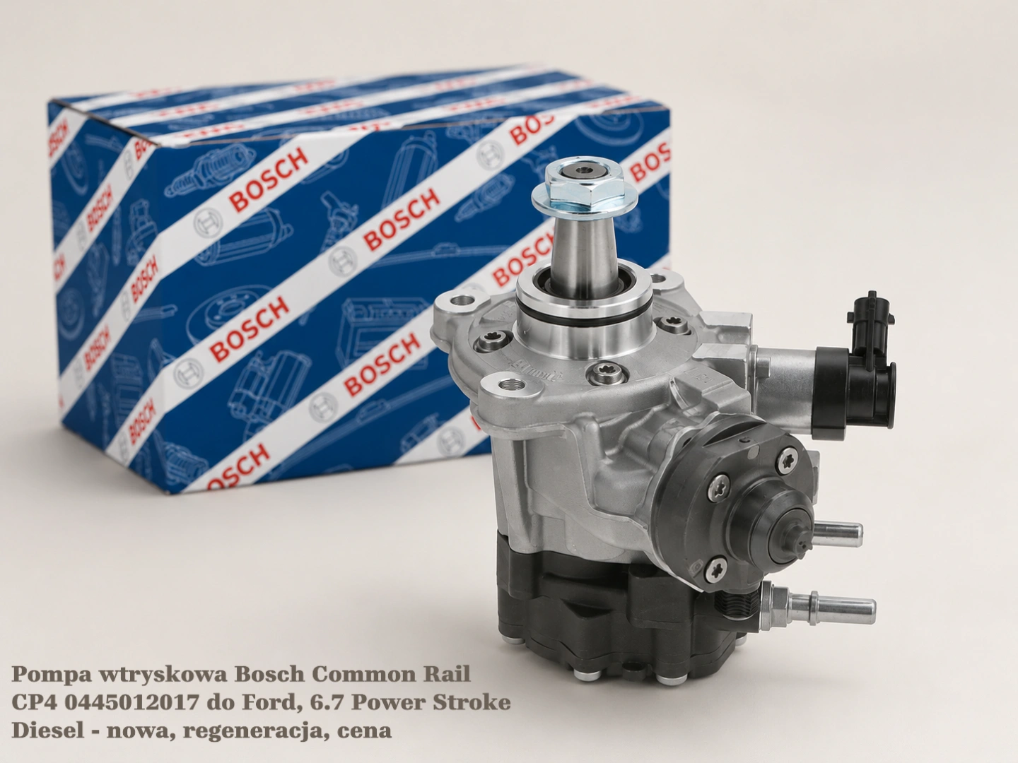 Pompa wtryskowa Bosch Common Rail CP4 0445012017 do Ford, 6.7 Power Stroke Diesel - nowa, regeneracja, cena