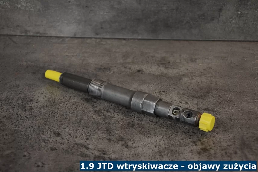 1.9 JTD wtryskiwacze - objawy zużycia