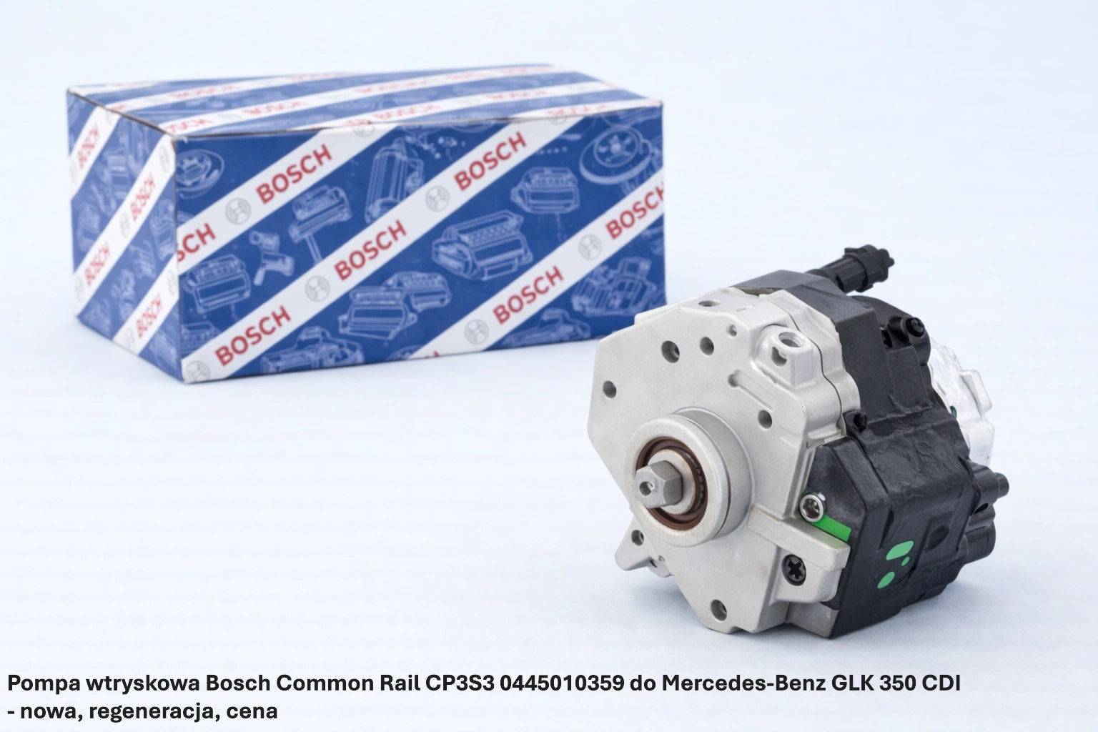 Pompa wtryskowa Bosch Common Rail CP3S3 0445010359 do Mercedes-Benz GLK 350 CDI Pompa wtryskowa Bosch Common Rail CP3S3 0445010359 do Mercedes-Benz GLK 350 CDI - nowa, regeneracja, cena