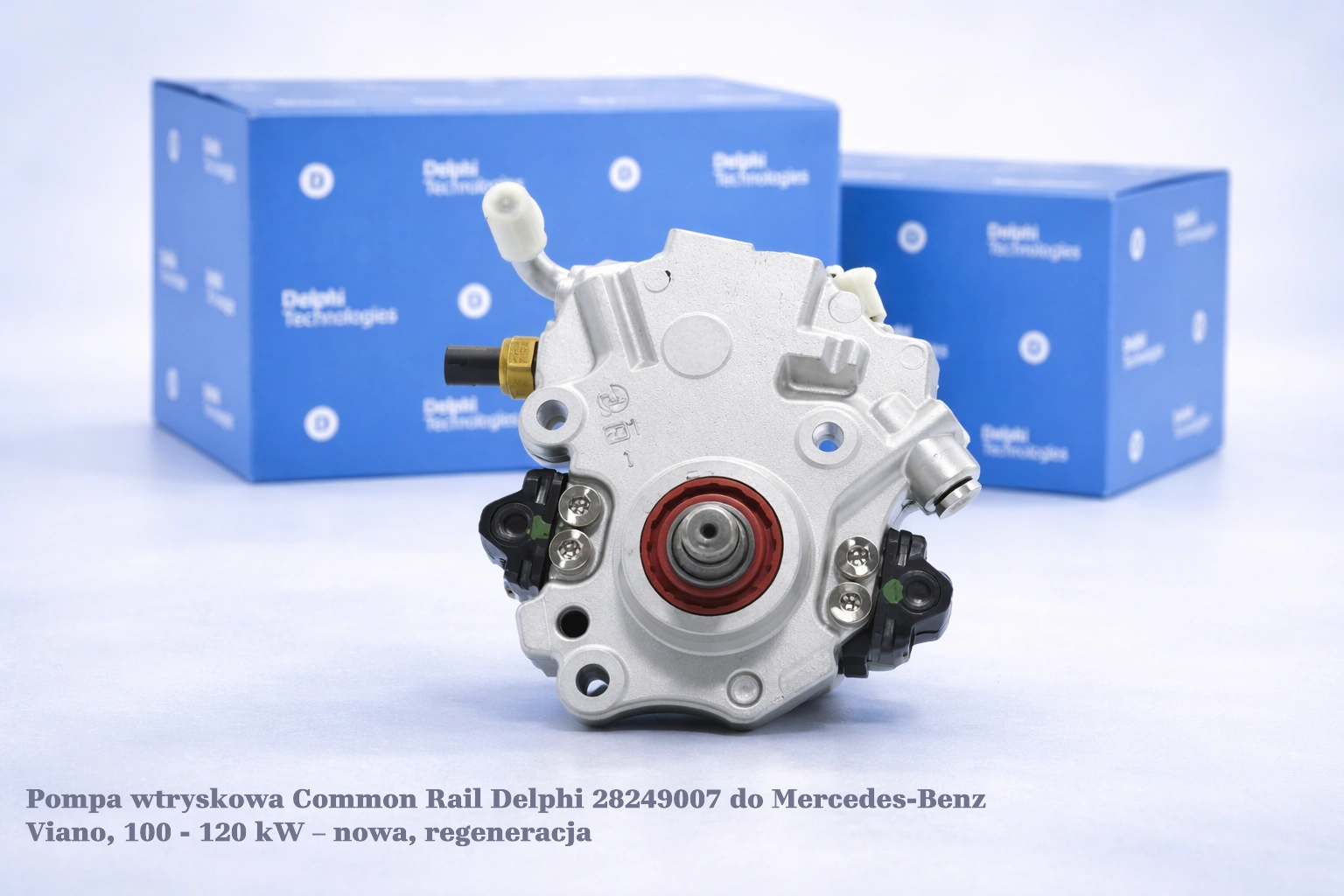 Pompa wtryskowa Common Rail Delphi 28249007 do Mercedes-Benz Viano, 100 - 120 kW Pompa wtryskowa Common Rail Delphi 28249007 do Mercedes-Benz Viano, 100 - 120 kW – nowa, regeneracja