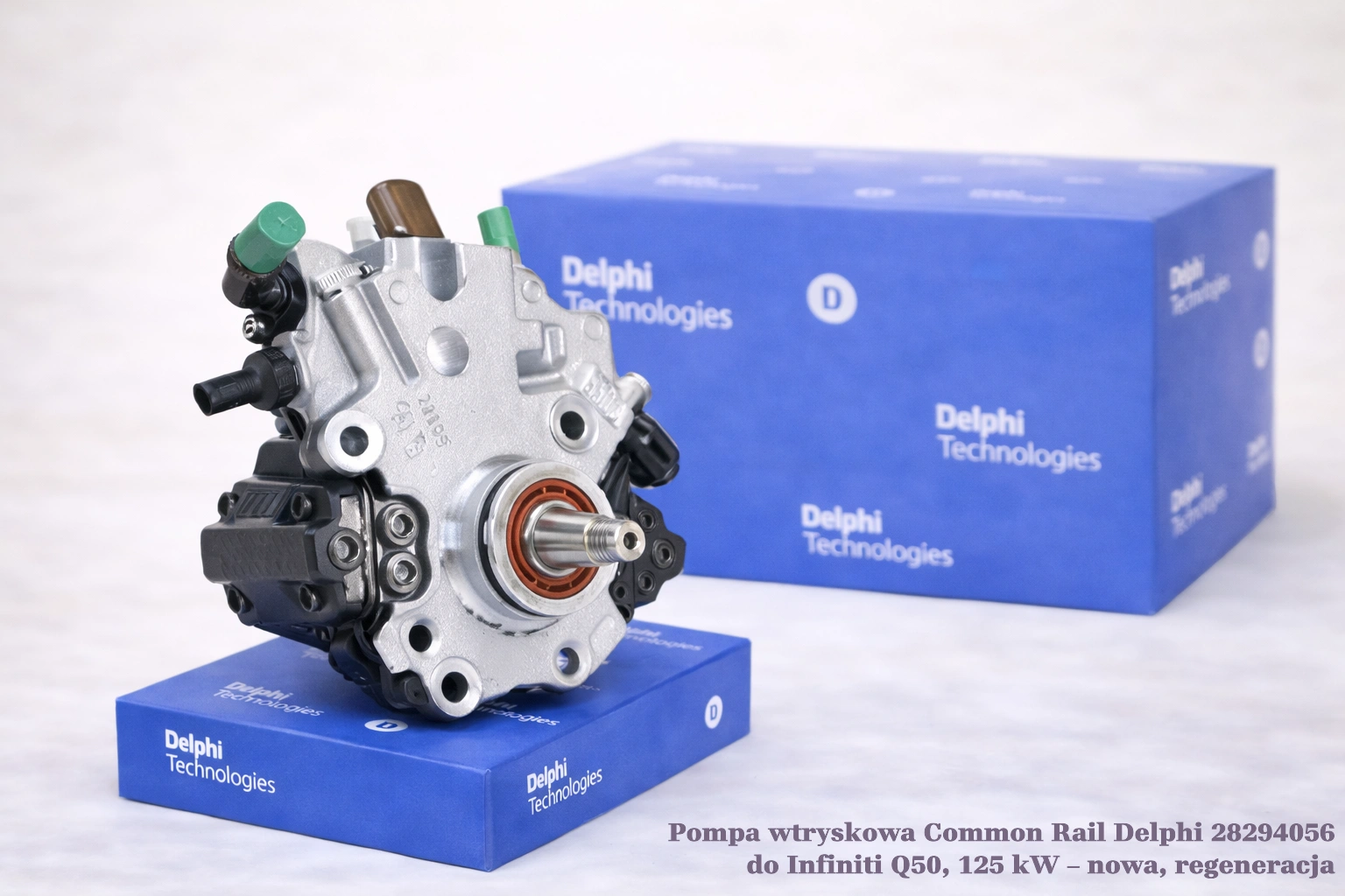 Pompa wtryskowa Common Rail Delphi 28294056 do Infiniti Q50, 125 kW – nowa, regeneracja
