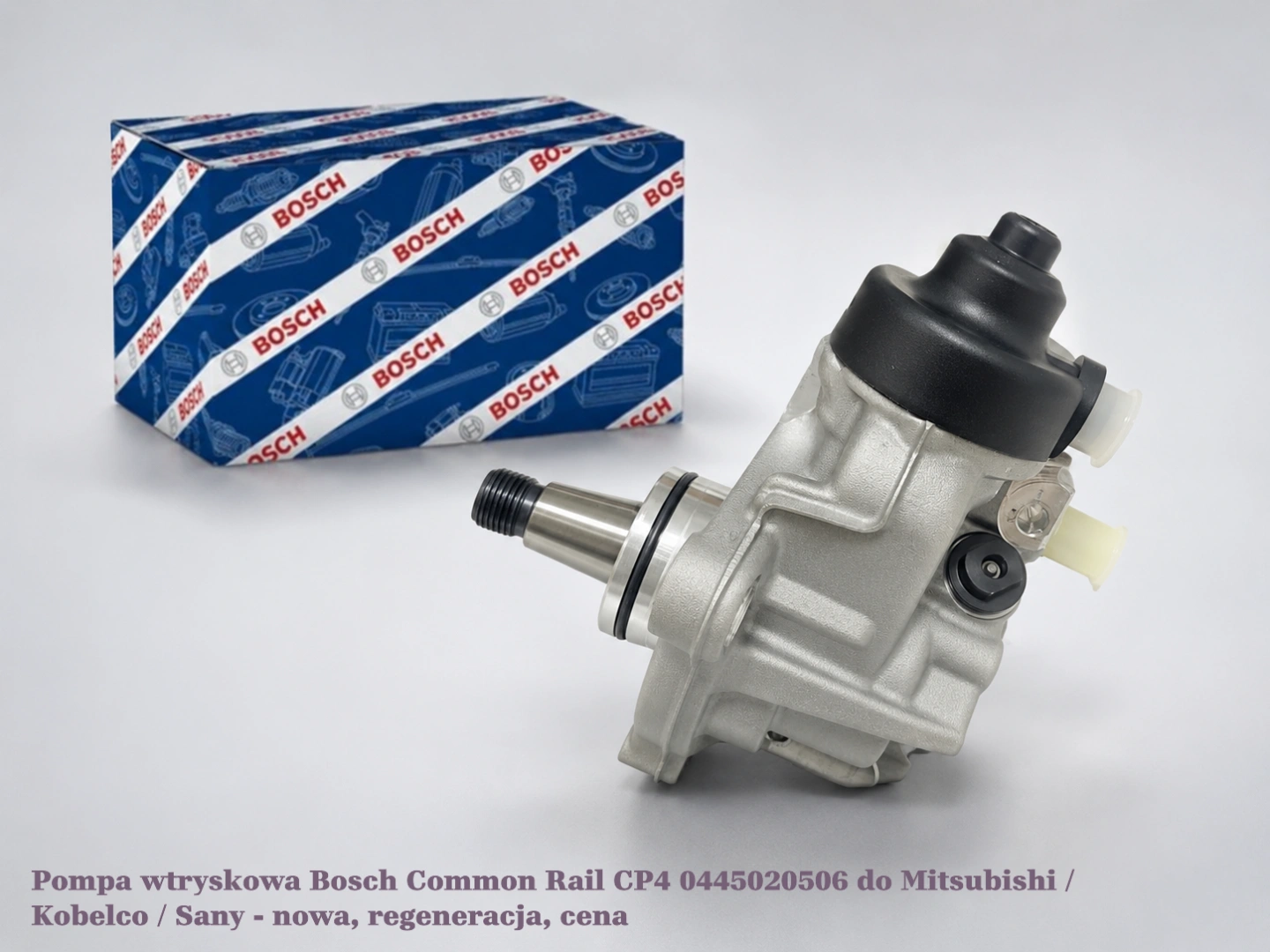 Pompa wtryskowa Bosch Common Rail CP4 0445020506 do Mitsubishi / Kobelco / Sany - nowa, regeneracja, cena