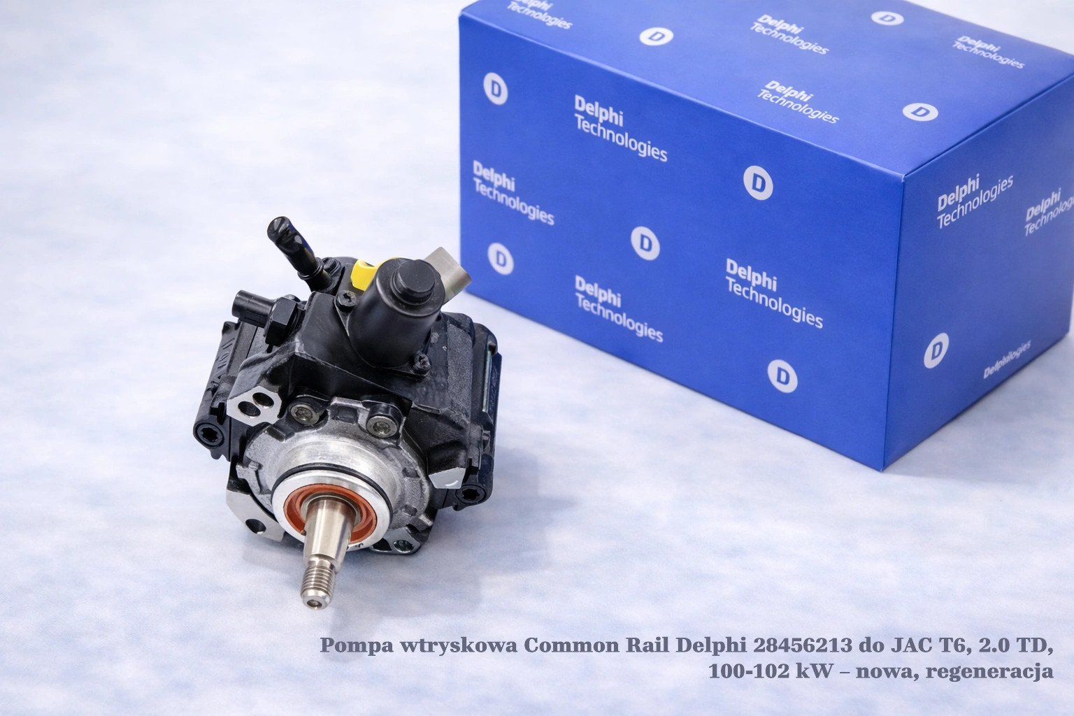Pompa wtryskowa Common Rail Delphi 28456213 do JAC T6, 2.0 TD, 100-102 kW – nowa, regeneracja