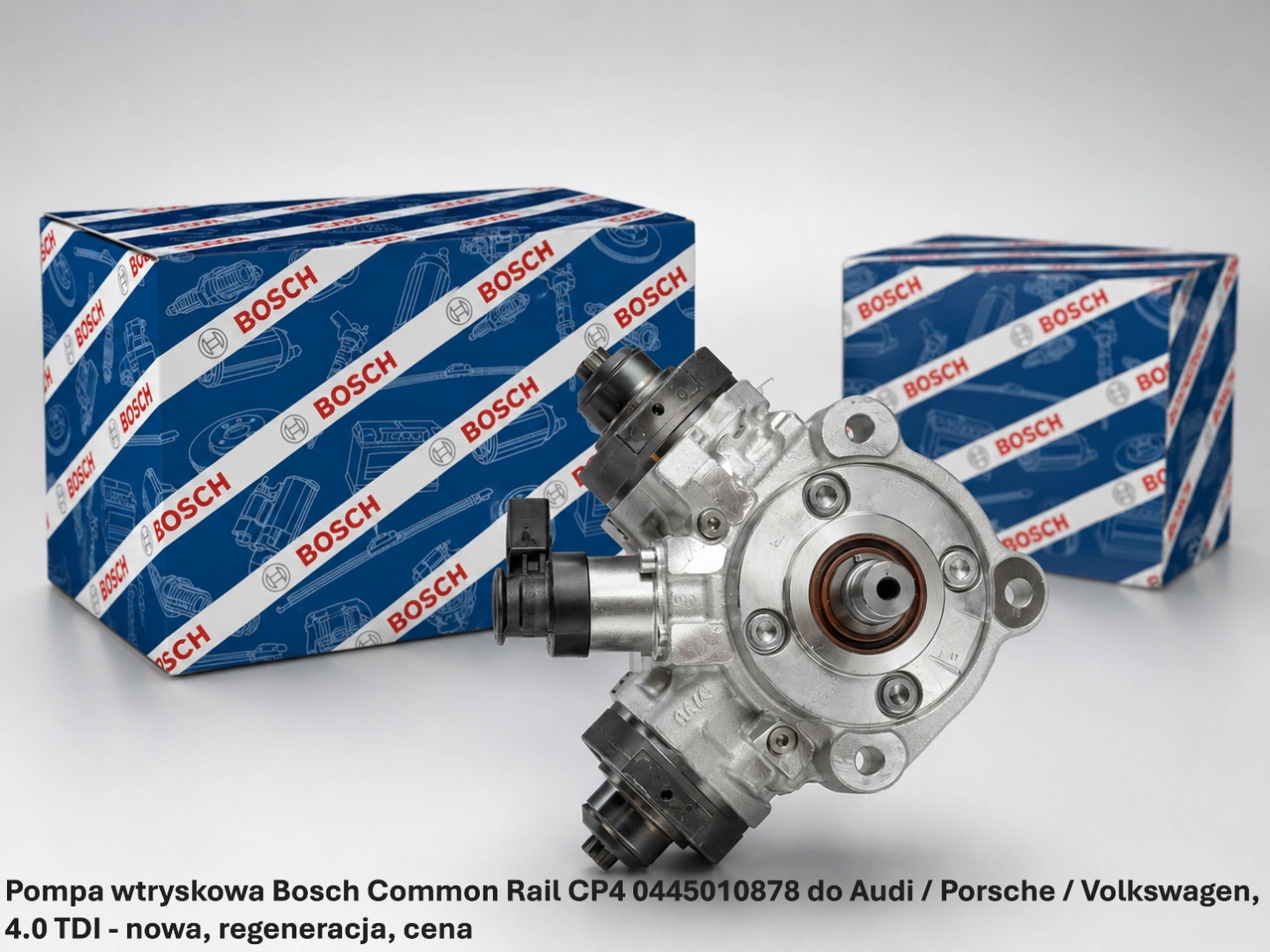 Pompa wtryskowa Bosch Common Rail CP4 0445010878 do Audi / Porsche / Volkswagen, 4.0 TDI 