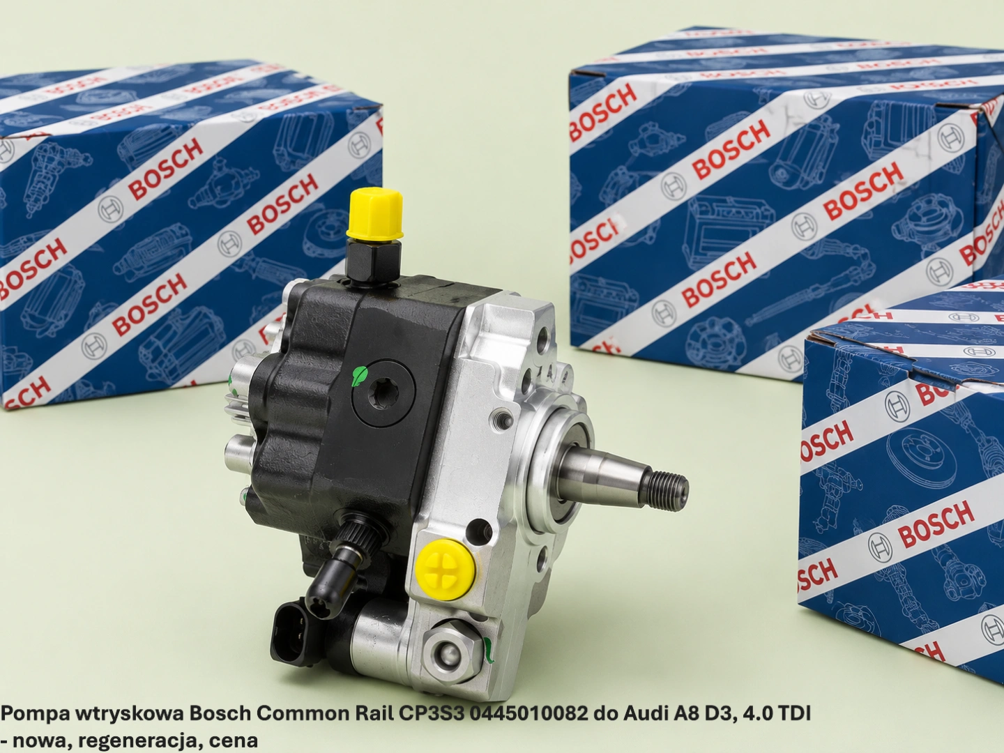 Pompa wtryskowa Bosch Common Rail CP3S3 0445010082 do Audi A8 D3, 4.0 TDI Pompa wtryskowa Bosch Common Rail CP3S3 0445010082 do Audi A8 D3, 4.0 TDI - nowa, regeneracja, cena