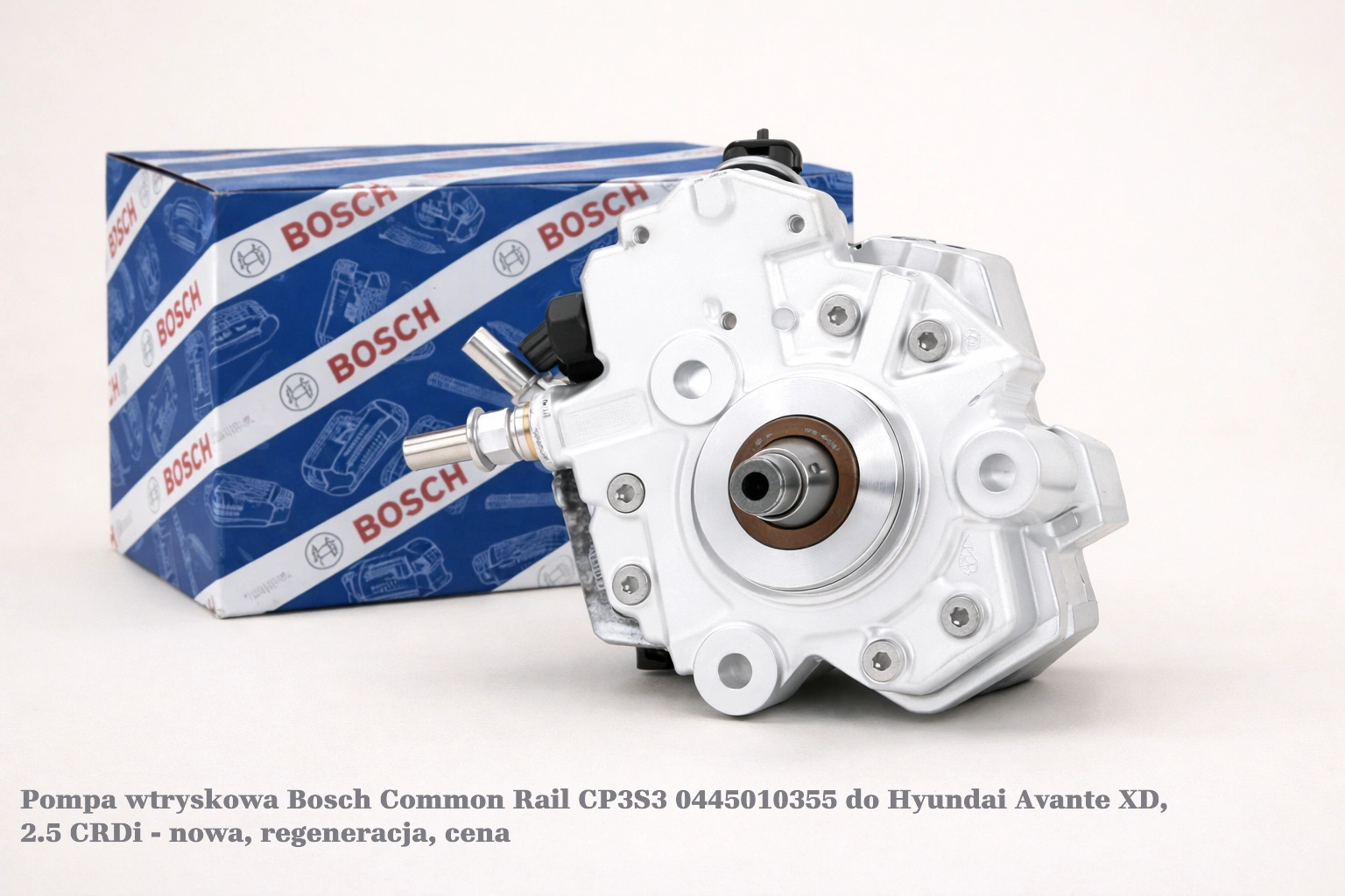 Pompa wtryskowa Bosch Common Rail CP3S3 0445010355 do Hyundai Avante XD, 2.5 CRDi - nowa, regeneracja, cena