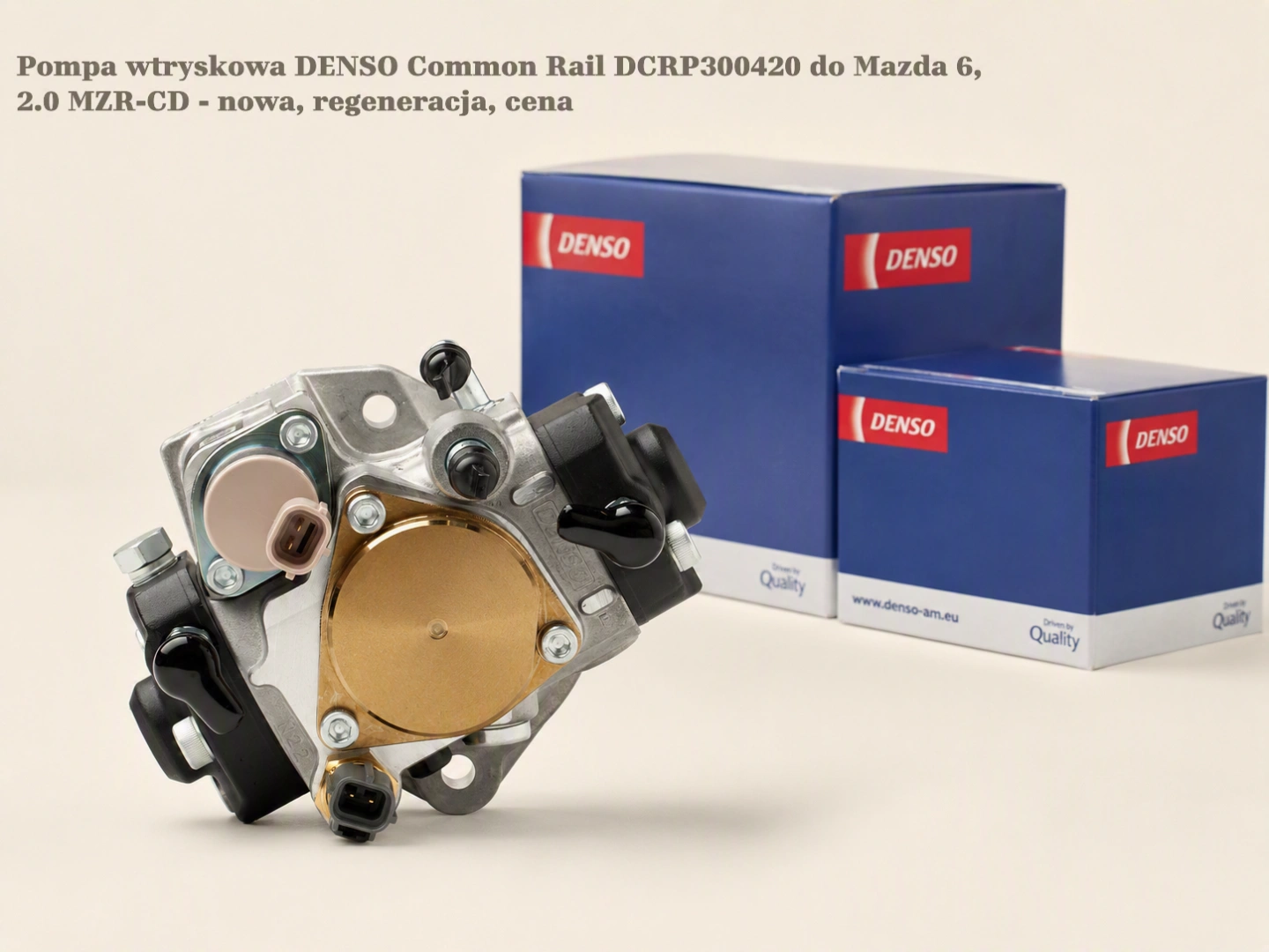 Pompa wtryskowa DENSO Common Rail DCRP300420 do Mazda 6, 2.0 MZR-CD - nowa, regeneracja, cena