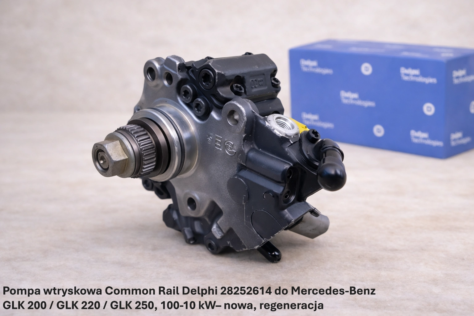 Pompa wtryskowa Common Rail Delphi 28252614 do Mercedes-Benz GLK 200 / GLK 220 / GLK 250, 100-10 kW– nowa, regeneracja