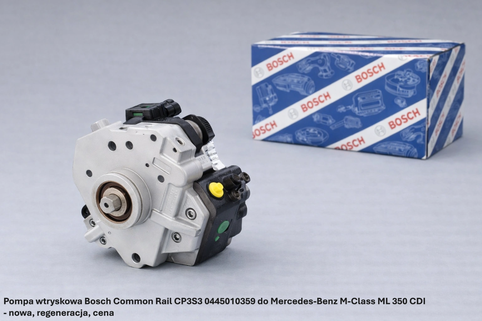 Pompa wtryskowa Bosch Common Rail CP3S3 0445010359 do Mercedes-Benz M-Class ML 350 CDI - nowa, regeneracja, cena