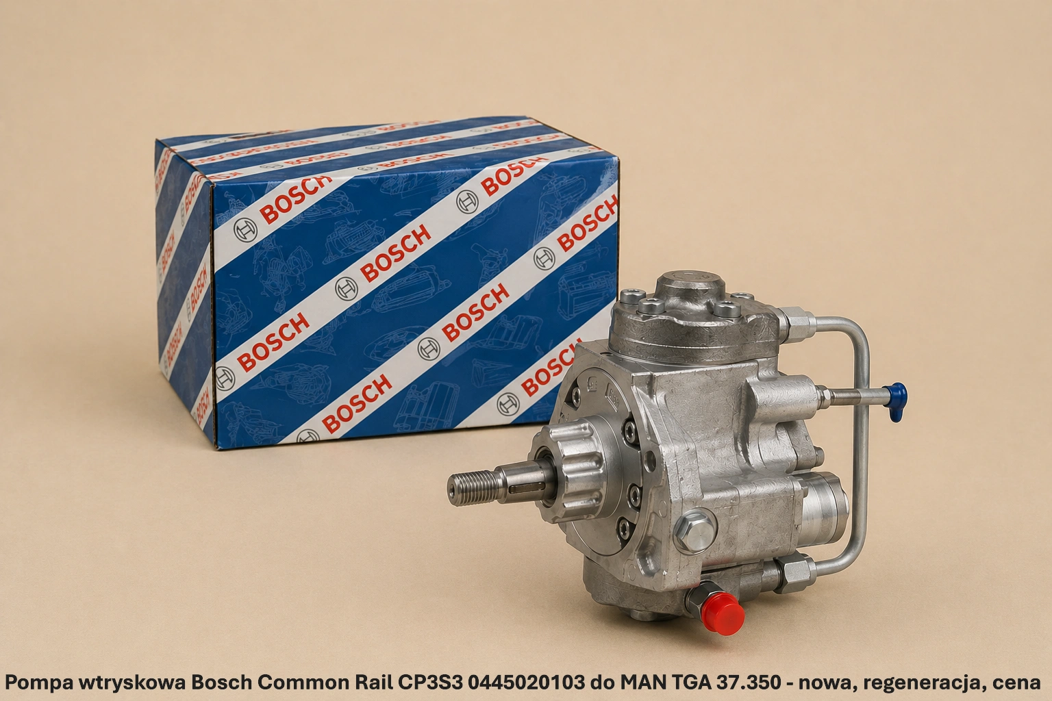 Pompa wtryskowa Bosch Common Rail CP3S3 0445020103 do MAN TGA 37.350 - nowa, regeneracja, cena