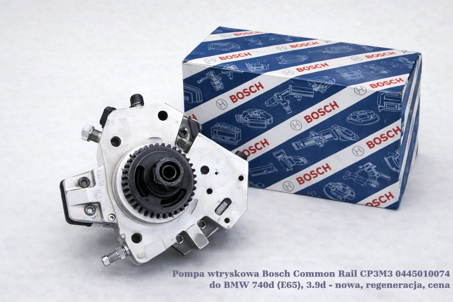 Pompa wtryskowa Bosch Common Rail CP3M3 0445010074 do BMW 740d (E65), 3.9d - nowa, regeneracja, cena